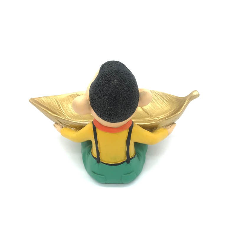 PLATEAU AVEC PIECE DECORATIVE EN RESINE -RAMADHAN-