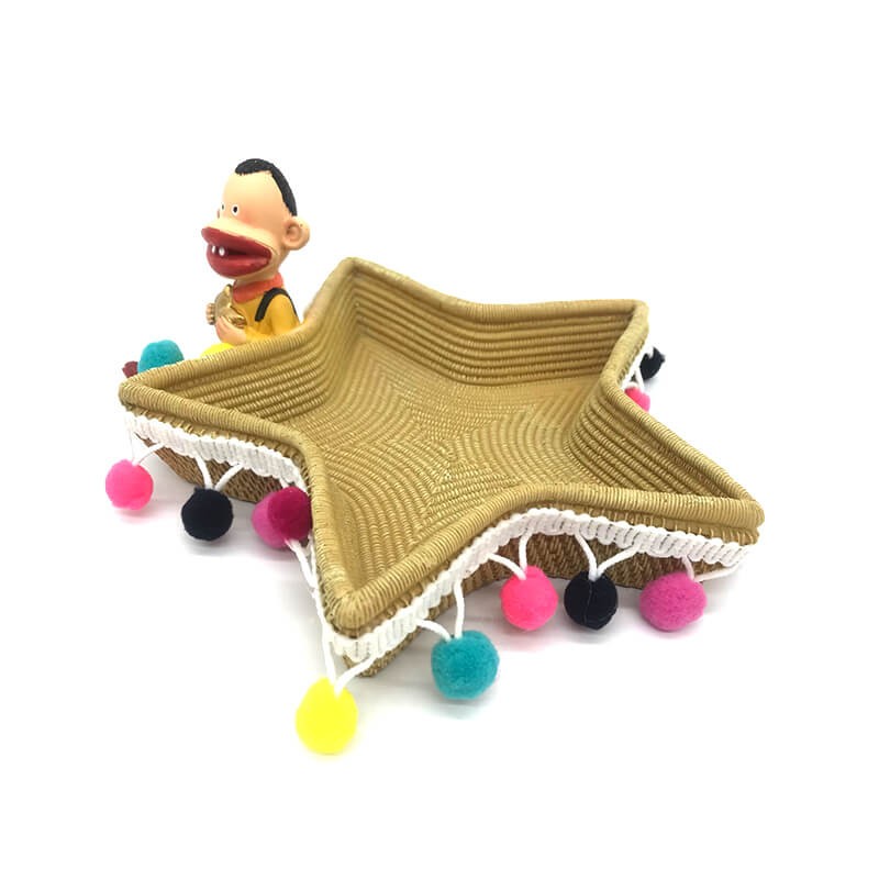 PLATEAU AVEC PIECE DECORATIVE EN RESINE - RAMADHAN-