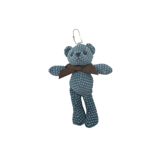 PORTE CLÉS MOTIF TEDDY BEAR-BLEU