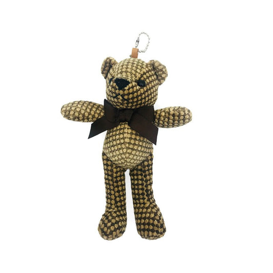 PORTE CLÉS MOTIF TEDDY BEAR-JAUNE