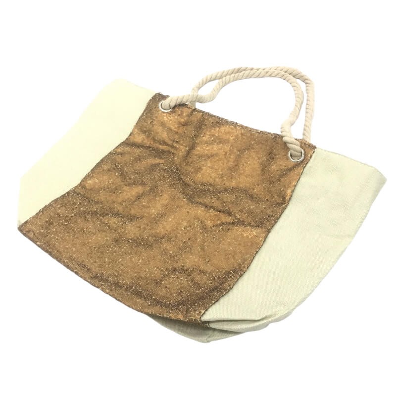 SAC DE PLAGE A PAILLETTES
