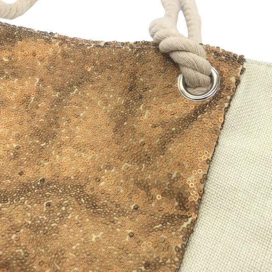 SAC DE PLAGE A PAILLETTES