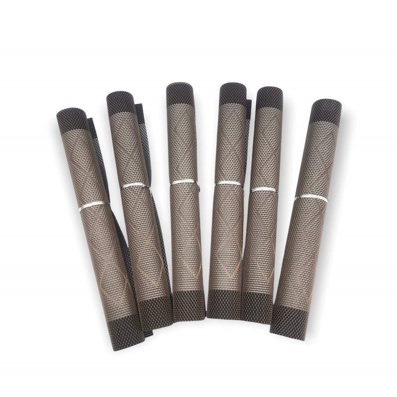 SERIE DE 6 PCS SOUS-PLAT DE TABLE