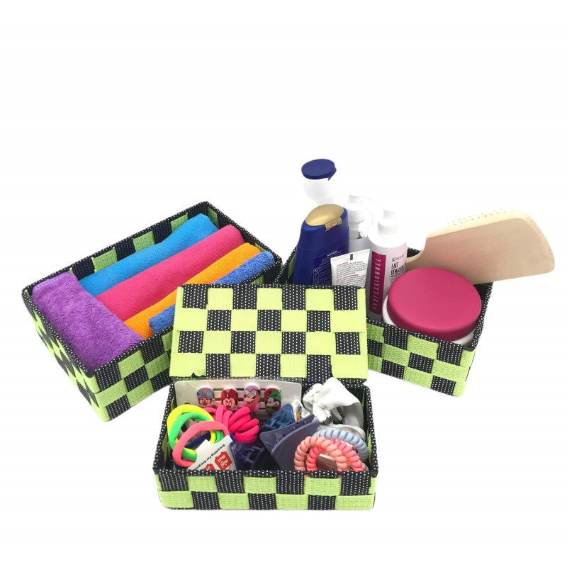 SÉRIE DE PANIERS EN PVC