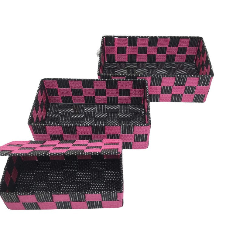 SÉRIE DE PANIERS EN PVC