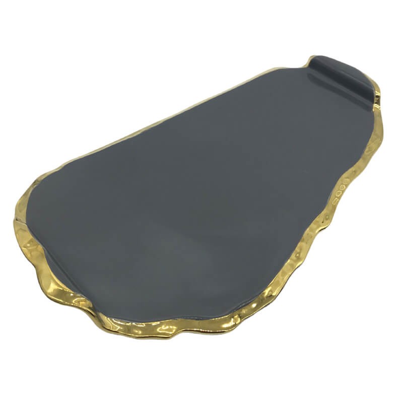 SERVICE CAFE EN CERAMIQUE AVEC PLATEAU UNE THÉIÈRE ET 4 TASSES