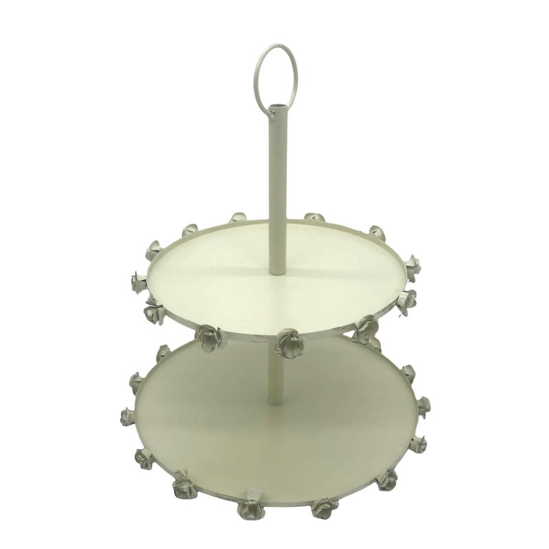 SERVITEUR MÉTALLIQUE 2 ÉTAGES