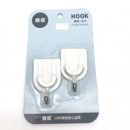 SET DE 2 CROCHETS ADHÉSIF