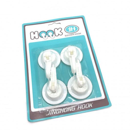 SET DE 4 CROCHETS ADHÉSIF