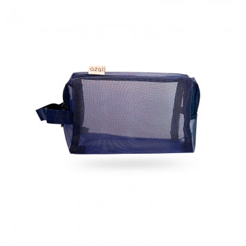 TROUSSE DE MAQUILLAGE EN TISSU FILET