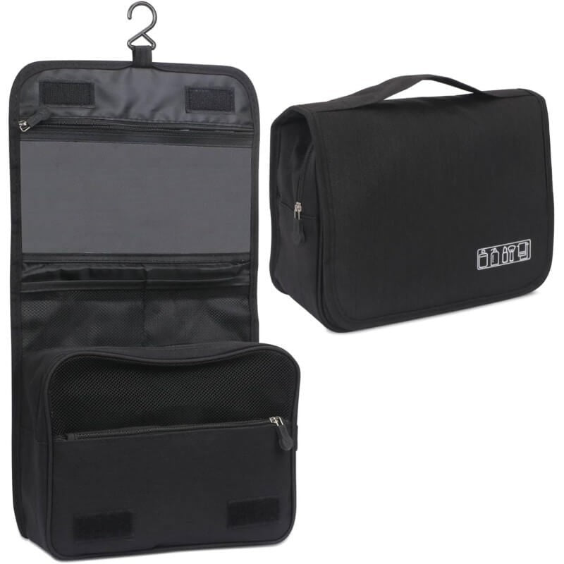 TROUSSE DE TOILETTE DE VOYAGE A SUSPENDRE